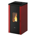 Stufa pellet Pegaso 7024042 VERA 7 UP T2 Red