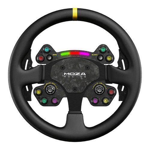 Volante simulatore guida Moza Racing RS025 RS V2 Steering Wheel Black