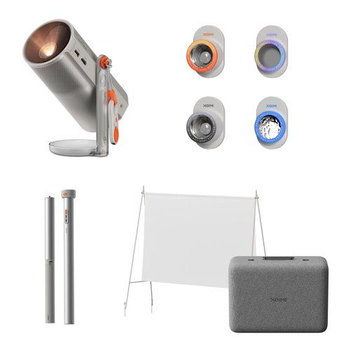 Videoproiettore Xgimi XGM062 MOGO 4 Bundle Outdoor Silver e Orange