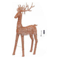Sagoma luminosa Natale Lotti 81697 Renna 3D Rose gold