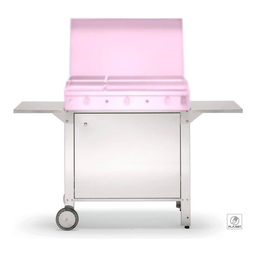 Carrello barbecue Pla.Net 0205153 CC 80X Inox satinato