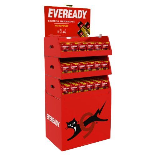 Espositore batterie Eveready 17638900459637 Gold 6+4
