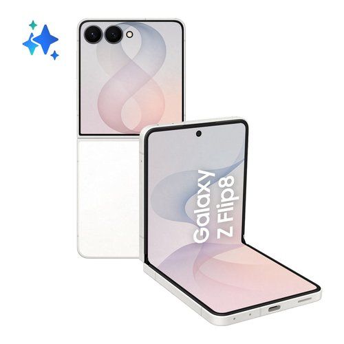 Smartphone Samsung SM F776BZWGEUE GALAXY AI Z FLIP8 Cream