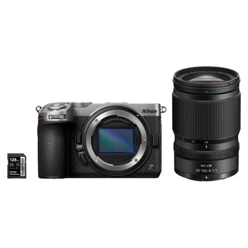 Fotocamera mirrorless Nikon NMZ419 Z5IIC Kit Z 24 105 + SDXC 128GB Sil