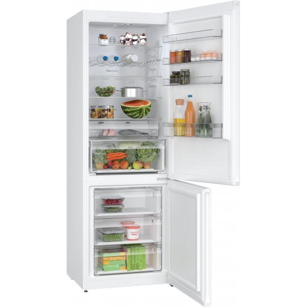 KGN497WDF FRIGO COMBI 435LT H203-L70 NF D BIANCO DISP SERIE6