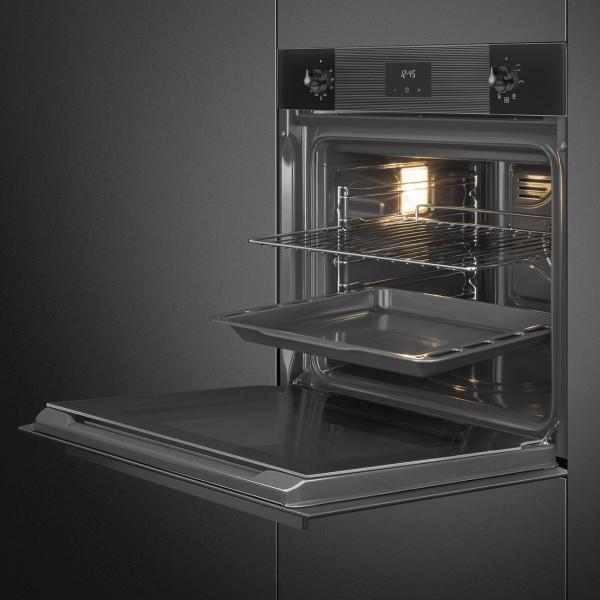 SF6100VB3 FORNO 70LT MULTI6 VENT A NERO DISP LED (JUMP)