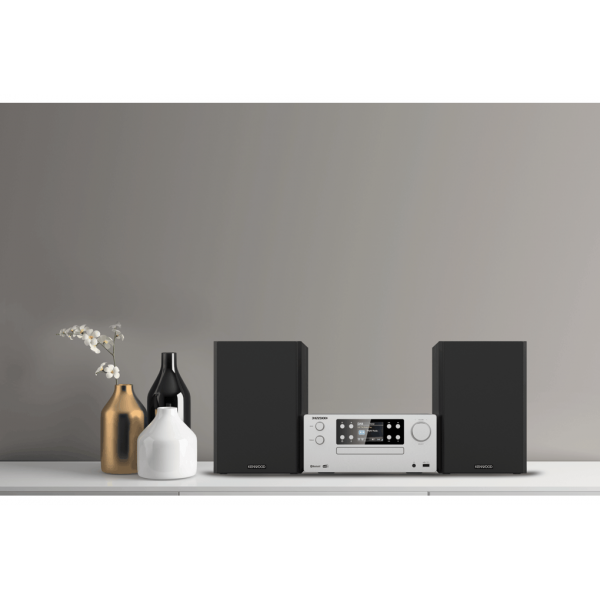 MICRO HIFI 100W DAB+ CD USB BT DISP.2.8" SILVER