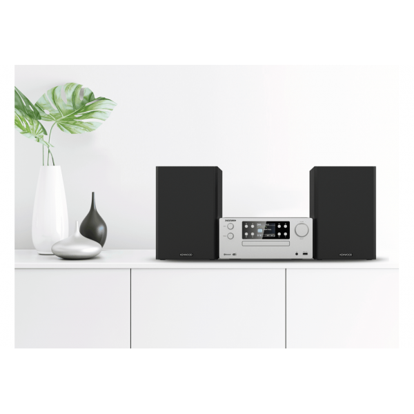 MICRO HIFI 100W DAB+ CD USB BT DISP.2.8" SILVER
