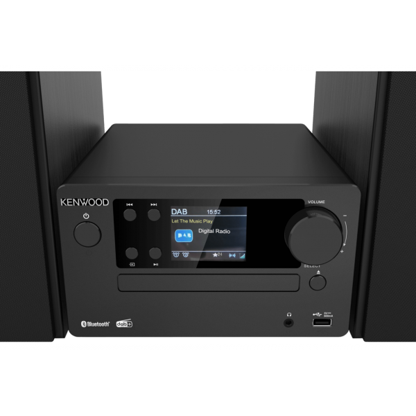 MICRO HIFI 50W DAB+ CD USB BT DISP.2.8" BLACK