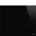SIB2641D PIANO INDUZ 60CM 4ZONE/ 2BRIDGE NERO VANO48CM