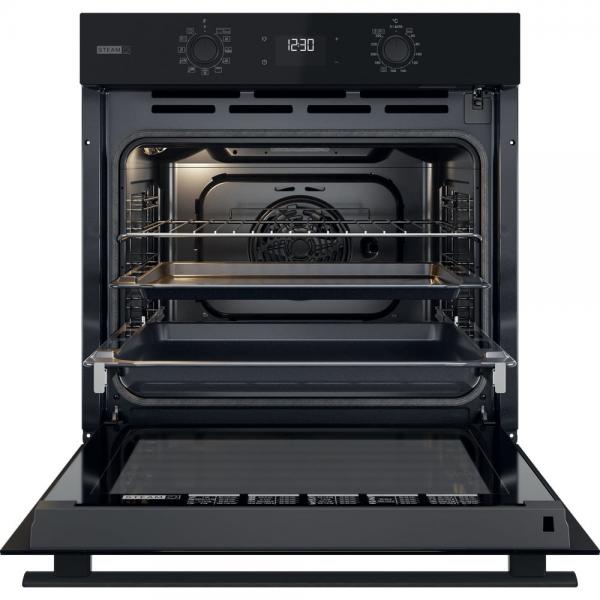 FORNO 60CM 71LT MULTIF. VAPORE PIROLITICO NERO