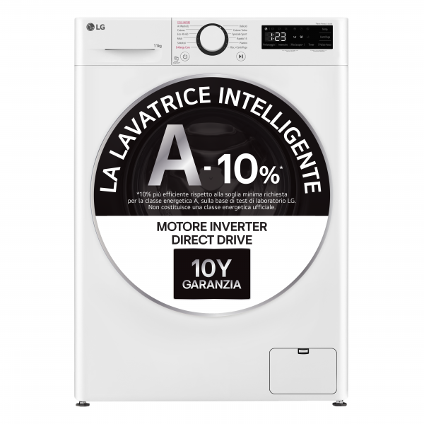 F4R3011NSWB LAVATRICE CF 11KG 1400G A-10% INV VAP OBLONERO