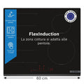 PIX631HC1E PIANO INDUZ 60CM 2Z+1MULTIFLEX NERO HOMECONNECT