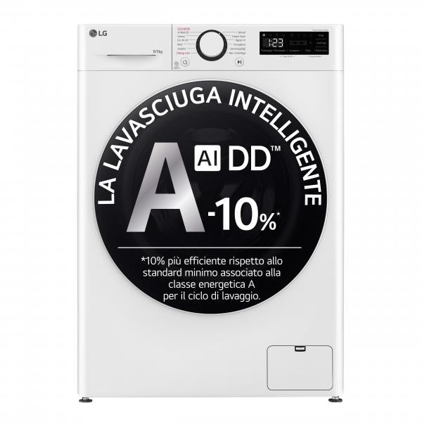 D2R5S09TSWW LAVASCIUGA SNELLA 47CM 9+5KG A-10% 1200G VAP TURBOWASH AI DD