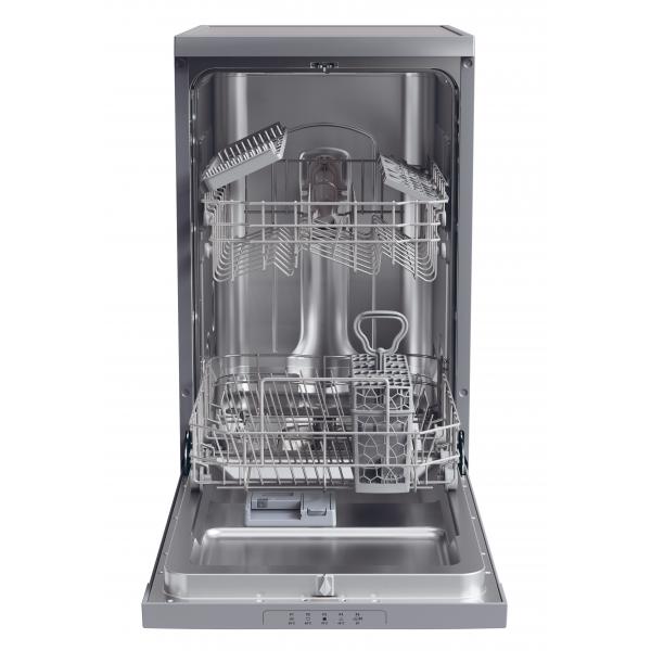LAVAST.SLIM 45CM 10COP CE.E 5PROG. SILVER