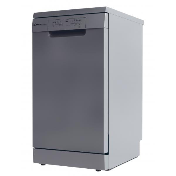 LAVAST.SLIM 45CM 10COP CE.E 5PROG. SILVER