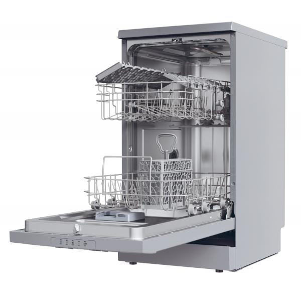 LAVAST.SLIM 45CM 10COP CE.E 5PROG. SILVER