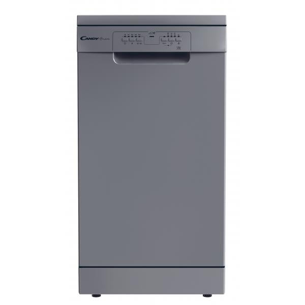 LAVAST.SLIM 45CM 10COP CE.E 5PROG. SILVER