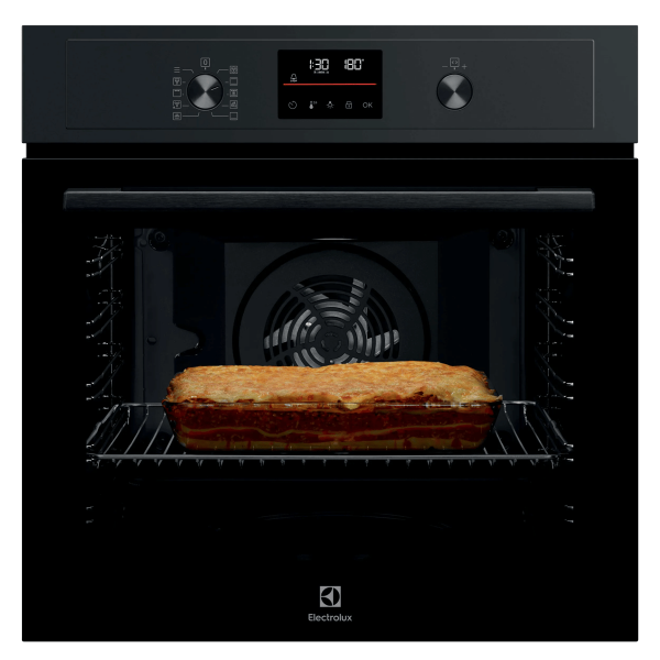 FORNO 60CM 72LT MULTIF. PIROLITICO NERO
