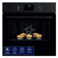 FORNO 60CM 72LT MULTIF.VAPORE PIZZA NERO