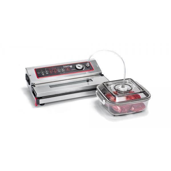 MACCH.SOTTOVUOTO 130W 18LT/M INOX JUMBO 3D PROFES