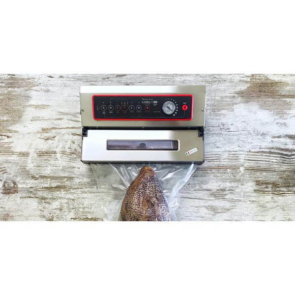 MACCH.SOTTOVUOTO 130W 18LT/M INOX JUMBO 3D PROFES