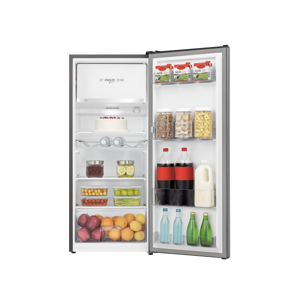 RR220D4BDE FRIGO 1P 169LT H128-L52 STAT SILVER E FREEZER4STELLE