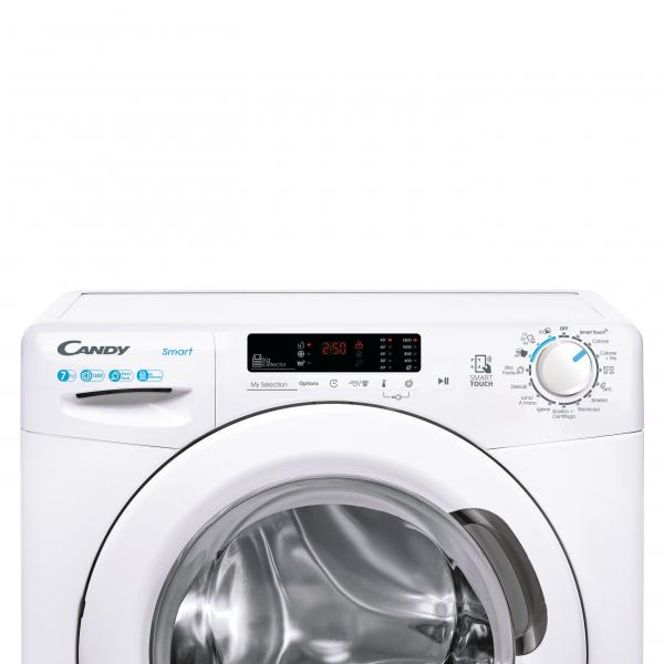 CSS4372DW41 LAVATRICE SNELLA 40CM 7KG 1300G B VAPORE NFC