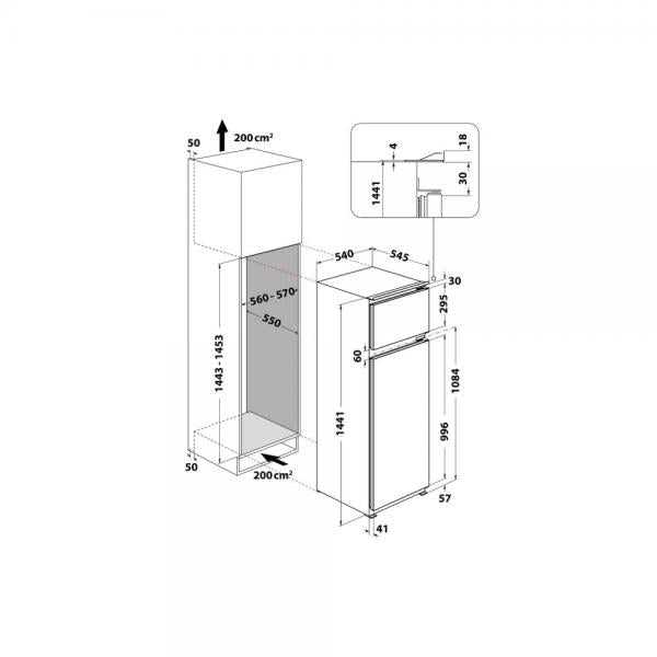 ART3802 FRIGO INC 2P 240LT H145 STAT E