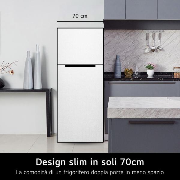 GTBV44SEBKD FRIGO 2P 438LT H178-L70 NF E SABBIA