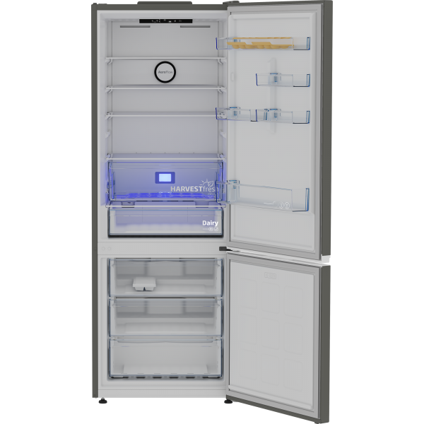 B3RCNE564HG FRIGO COMBI 490LT H192-L70 NF DARK INOX E (JUMP)