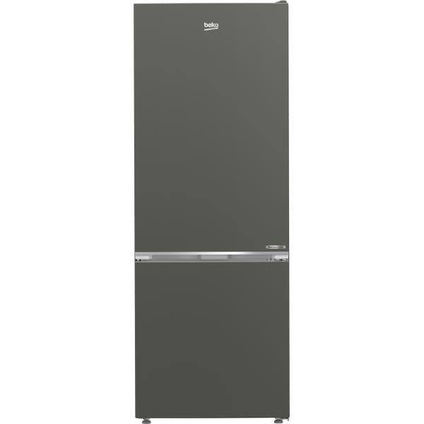 COMBI 490LT CE.E L.70CM NOFROST INV. DARK METAL