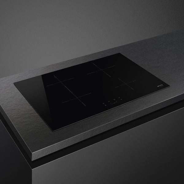 SI1B2742D PIANO INDUZ 75CM 4ZONE/1BRIDGE NERO VANO48CM (JUMP)