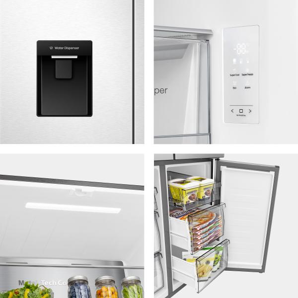 RQ5P470SMIE FRIGO MULTI4P 484LT H181-L79 NF E INOX DISP-TAN