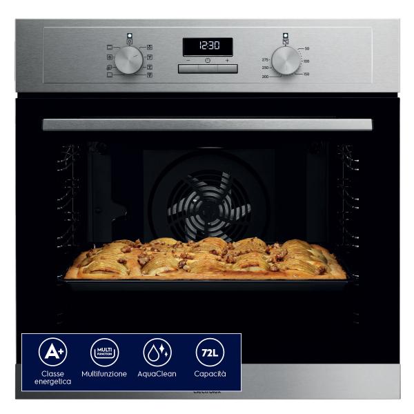 FORNO 60CM 72LT MULTIF. C/GRILL INOX
