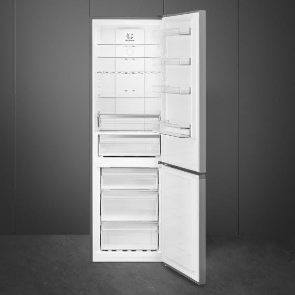 RC20XDND FRIGO COMBI 331LT H200 NF INOX D DISPL KITCHENFIT