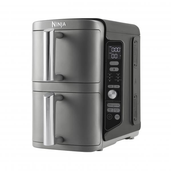 FRIGGITRICE AD ARIA 9.5LT DOUBLE STACK XL GRIGIO