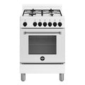CUCINA 60CM 4F/GAS F.ELETT.MULTI.5 AMERICANA BIANC