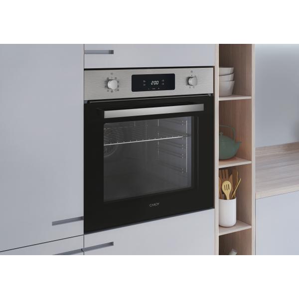 FORNO 60CM 70LT MULTIF.VAPORE CL.A PIROLISI INOX