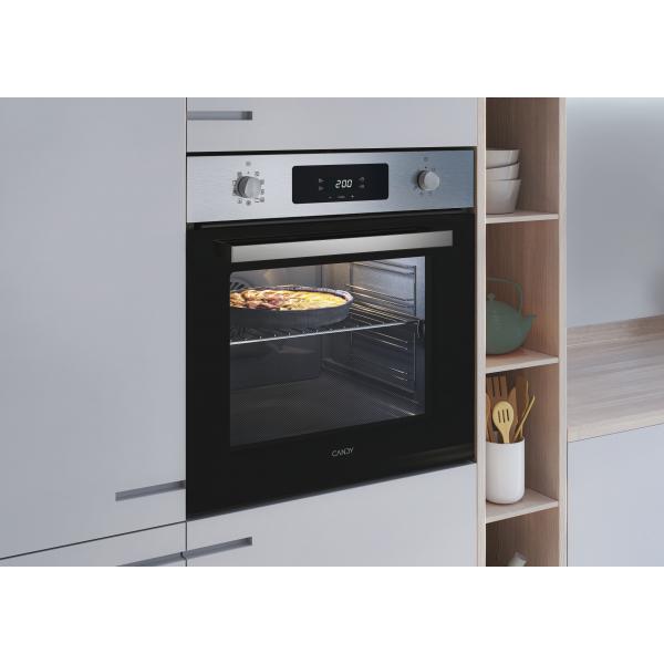 FORNO 60CM 70LT MULTIF.VAPORE CL.A PIROLISI INOX