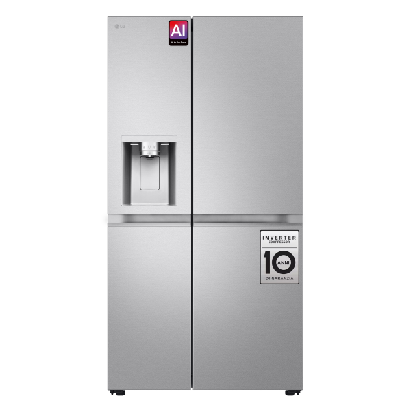 GSLE91MBAC FRIGO SBS 2P 628LT H179-L91 NF C INOX DISP-TAN WIFI DOOR COOLING