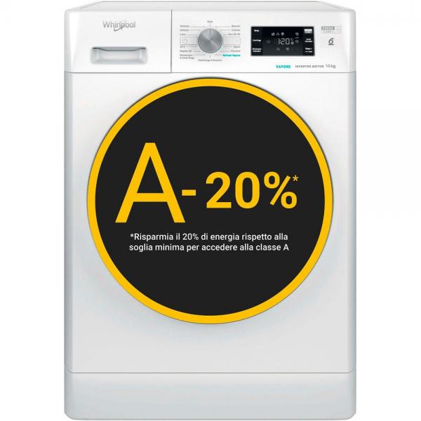 LAV.C/FRONT 10KG 1400GIRI CE.A-20% INVERTER VAPORE
