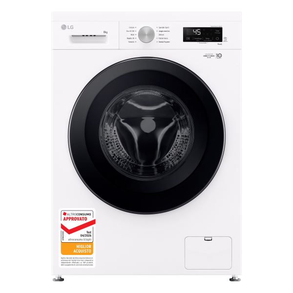 LAV.C/FR.8KG 1400G CE.A INV. VAP.WIFI TOP REMOVIB.