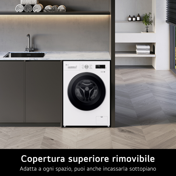 LAV.C/FR.8KG 1400G CE.A INV. VAP.WIFI TOP REMOVIB.