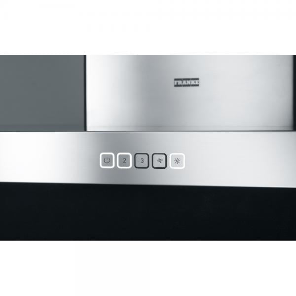 Franke TALE 915 W BK Cappa aspirante a parete Nero 450 m/h