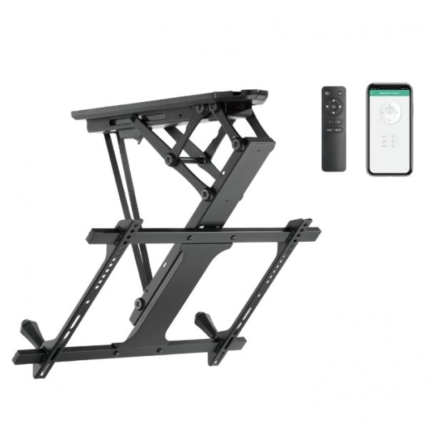 SUPP.TV SOFFITTO MOTOR. C/APP 32-80" MAX.35KG