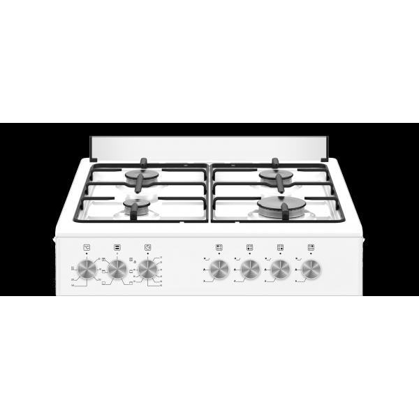 SE664EB/24 CUCINA 60X60 EL MULTI 4F BIANCA GRIGLIE SMALTATECONTAMINUTI ALZATINA