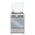 CUCINA 60CM 4F/GAS F.ELETT.CL.A INOX