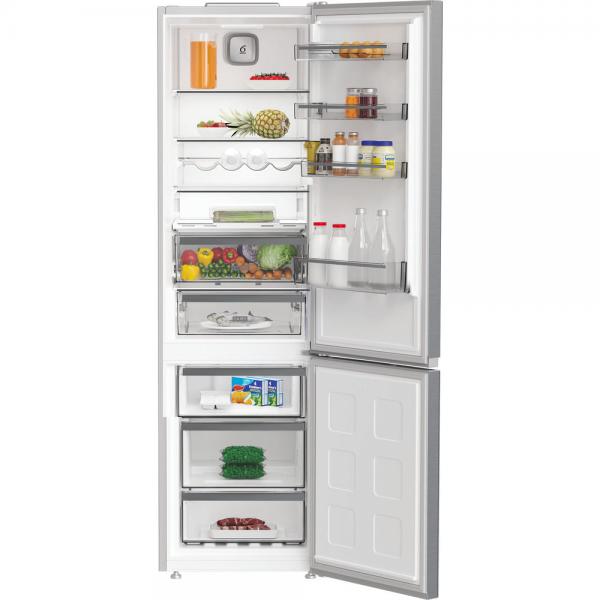 COMBI 355LT CE.C NOFROST DUAL INVER.LED PEARL INOX