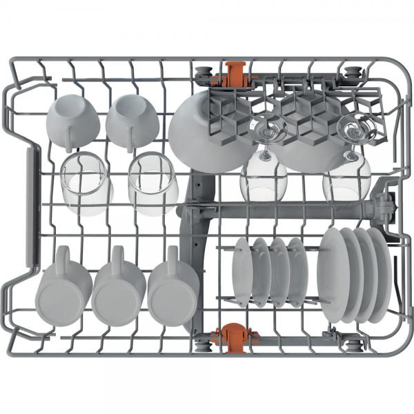 LAVAST.SLIM 45CM 10COP CE.C 10PROG. SILVER